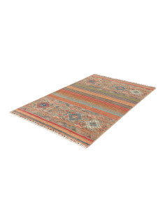 Rug Rubin Pakistan 127x188 Beige Terracotta Blu 2