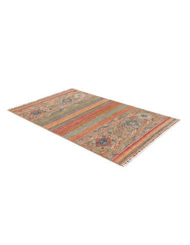 Rug Rubin Pakistan 127x188 Beige Terracotta Blu