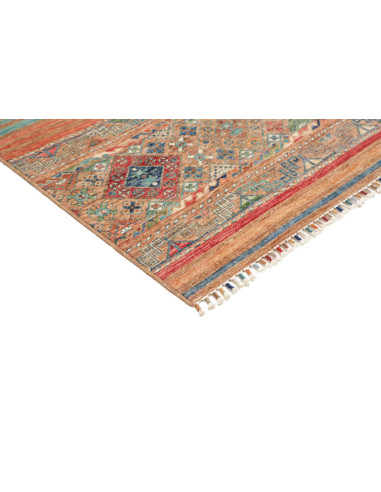 Rug Rubin Pakistan 127x188 Beige Terracotta Blu