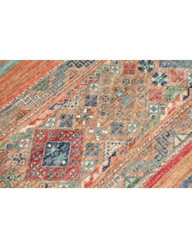 Rug Rubin Pakistan 127x188 Beige Terracotta Blu