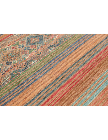 Rug Rubin Pakistan 127x188 Beige Terracotta Blu
