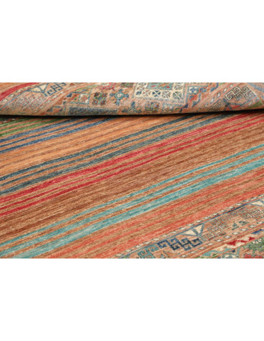 Rug Rubin Pakistan 127x188 Beige Terracotta Blu