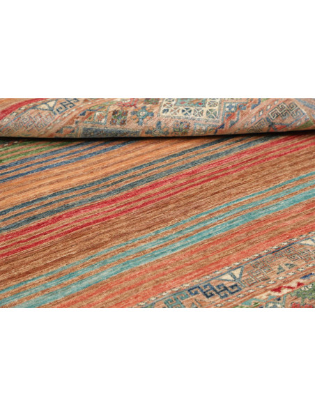 Rug Rubin Pakistan 127x188 Beige Terracotta Blu