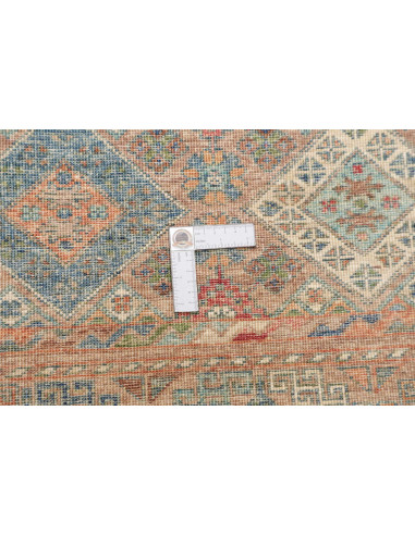 Rug Rubin Pakistan 127x188 Beige Terracotta Blu