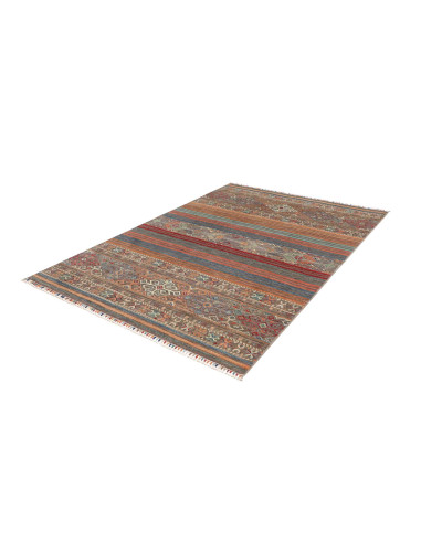 Rug Rubin Pakistan 170x238 Terracotta Blue Rust