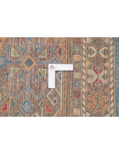 Rug Rubin Pakistan 170x238 Terracotta Blue Rust