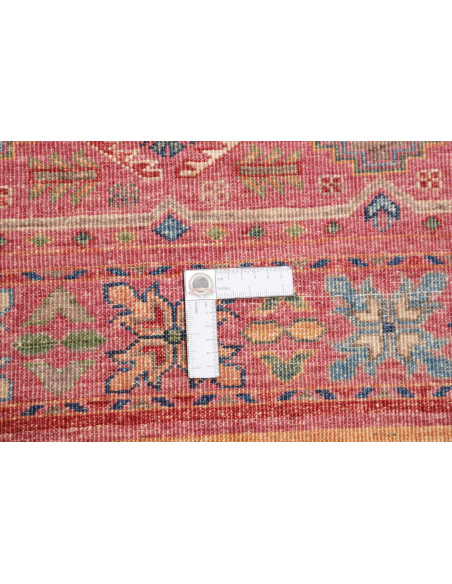 Rug Rubin Pakistan 154x198 Terracotta Red Blue