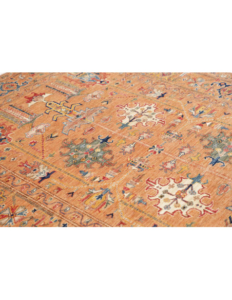 Tappeto Kazak Fine Pakistan 172x237 Arancione T