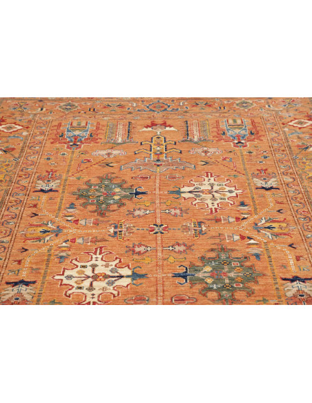 Tappeto Kazak Fine Pakistan 172x237 Arancione T