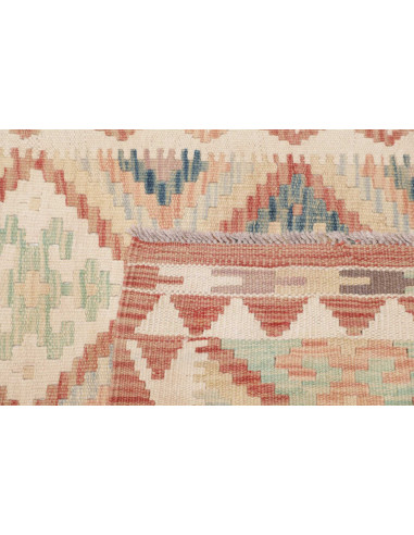 Rug Kilim Afghanistan 81x201 Cream Rose Terraco
