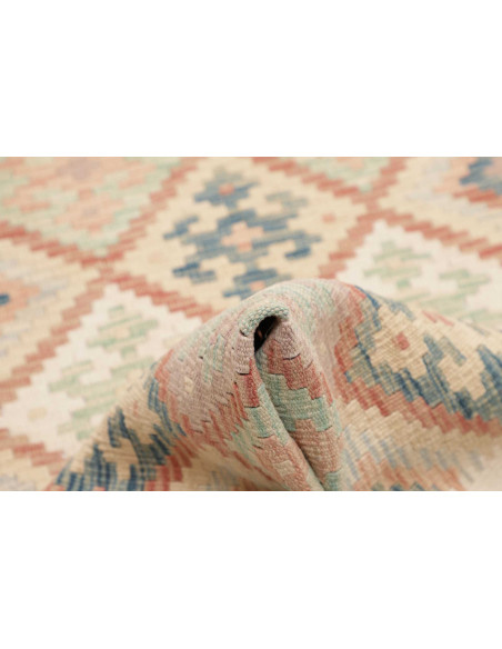 Rug Kilim Afghanistan 81x201 Cream Rose Terraco