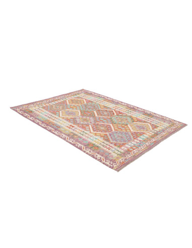 Rug Kilim Afghanistan 152x204 Multi Color Peach