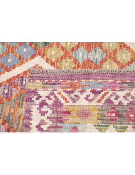 Rug Kilim Afghanistan 152x204 Multi Color Peach