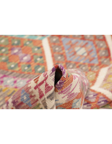 Rug Kilim Afghanistan 152x204 Multi Color Peach