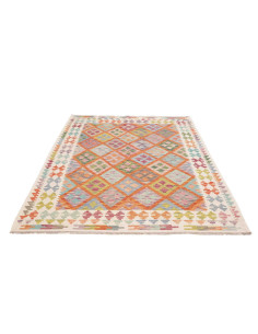 Rug Kilim Afghanistan 154x202 Multicolor Orange 2