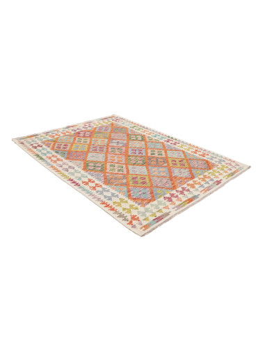 Rug Kilim Afghanistan 154x202 Multicolor Orange