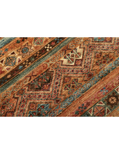 Samarkand 80x247 Cm Samarkand Pakistan Lana Cardata A Mano