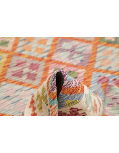 Rug Kilim Afghanistan 154x202 Multicolor Orange