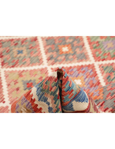 Rug Kilim Afghanistan 200x197 Terracotta Orange