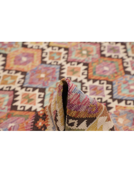 Rug Kilim Afghanistan 204x297 Terracotta Rose L