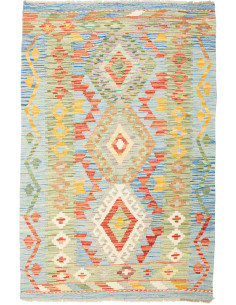 Kilim 97x145 Cm Kilim, Afghanistan, Lana Cardata A Mano