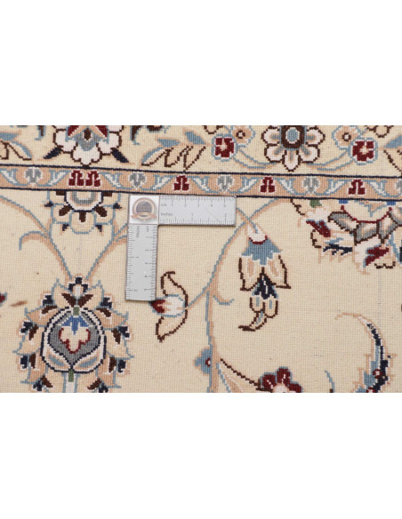 Nain 9la 90x332 Cm Nain 9la, Persia, Hand-carded Wool And