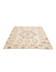 Tappeto Kilim Afghanistan 150x186 Crema Beige M 2