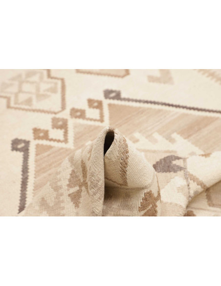 Rug Kilim Afghanistan 150x186 Cream Beige Light