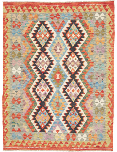 Rug Kilim Afghanistan 149x197 Multicolor Light