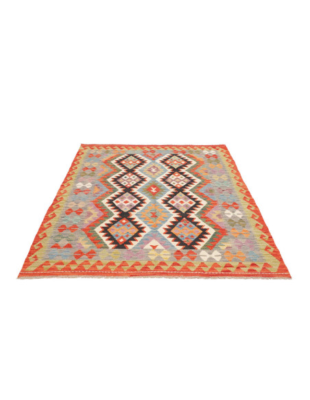 Rug Kilim Afghanistan 149x197 Multicolor Light