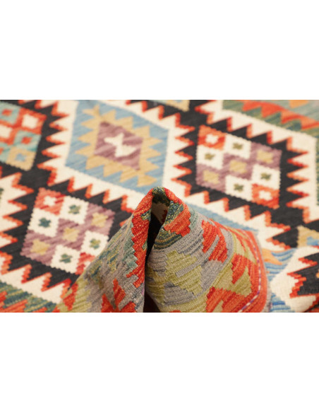 Rug Kilim Afghanistan 149x197 Multicolor Light