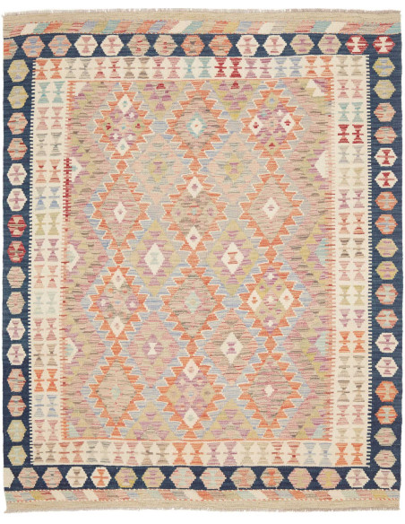 Rug Kilim Afghanistan 158x198 Beige Orange Lave