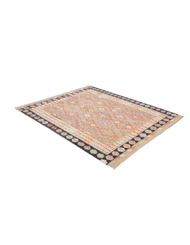 Rug Kilim Afghanistan 158x198 Beige Orange Lave
