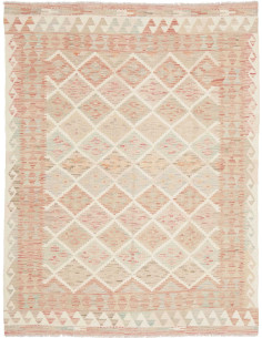 Tappeto Kilim Afghanistan 149x196 Crema Beige S