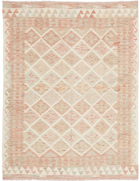 Rug Kilim Afghanistan 149x196 Cream Beige Salmo