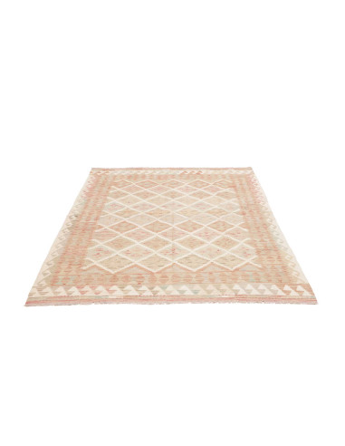 Rug Kilim Afghanistan 149x196 Cream Beige Salmo