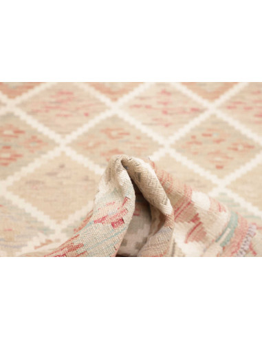 Rug Kilim Afghanistan 149x196 Cream Beige Salmo