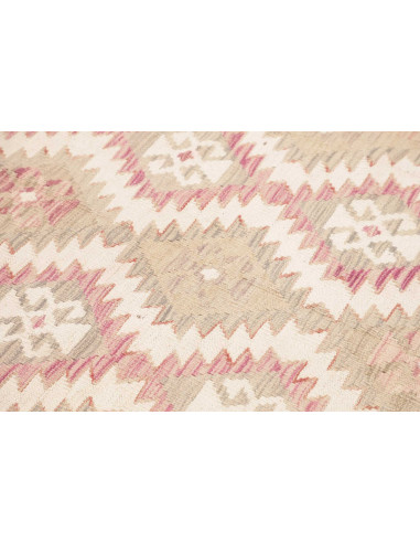 Rug Kilim Afghanistan 146x196 Beige Pink Cream