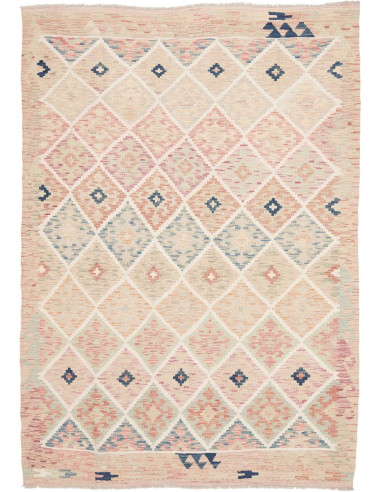 Rug Kilim Afghanistan 150x210 Rosy Beige Muted