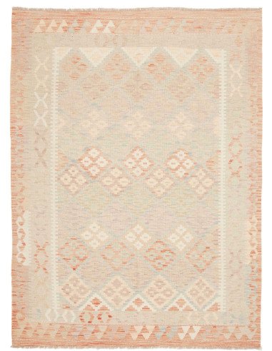 Rug Kilim Afghanistan 150x198 Beige Peach Light