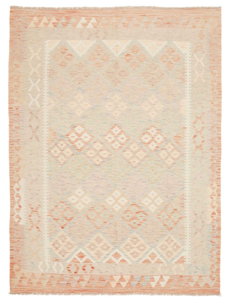 Rug Kilim Afghanistan 150x198 Beige Peach Light