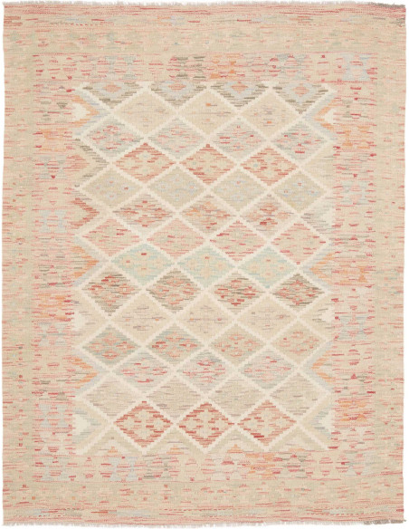 Rug Kilim Afghanistan 148x191 Beige Peach Pink