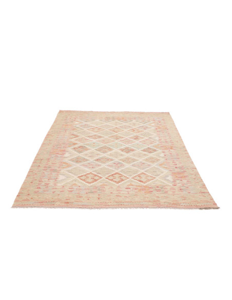 Rug Kilim Afghanistan 148x191 Beige Peach Pink