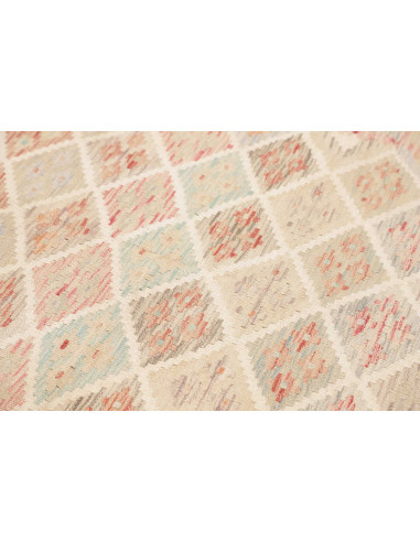 Rug Kilim Afghanistan 148x191 Beige Peach Pink
