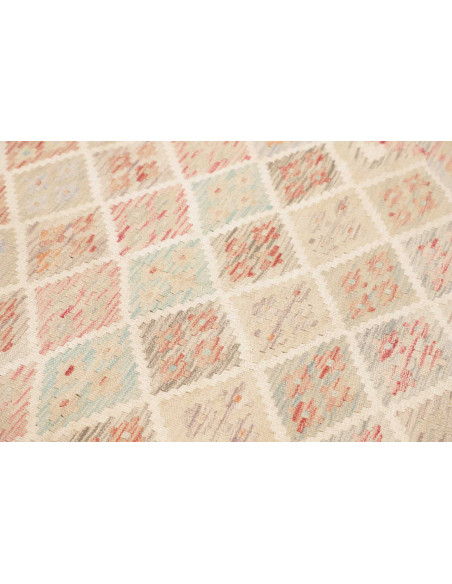 Rug Kilim Afghanistan 148x191 Beige Peach Pink