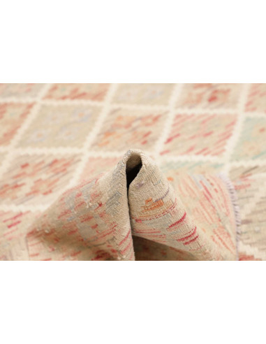 Rug Kilim Afghanistan 148x191 Beige Peach Pink