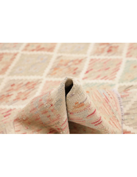 Rug Kilim Afghanistan 148x191 Beige Peach Pink
