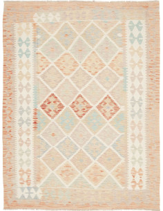 Tappeto Kilim Afghanistan 154x200 Pesca Chiaro