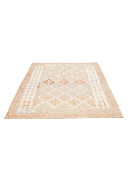 Rug Kilim Afghanistan 154x200 Light Peach Cream