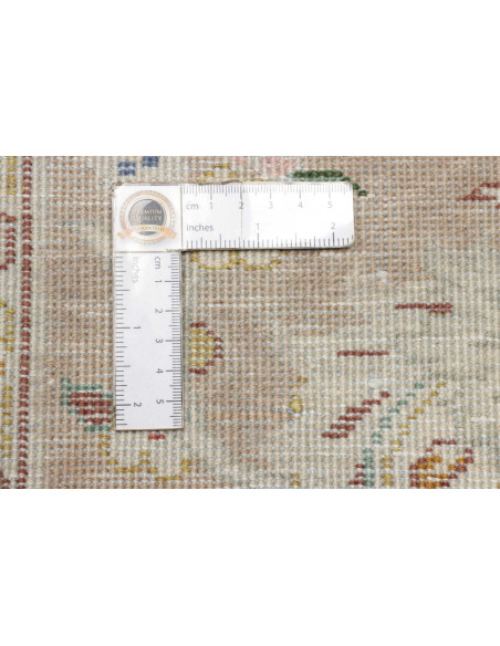 Tappeto Kashan Persia bianco marrone 201x303